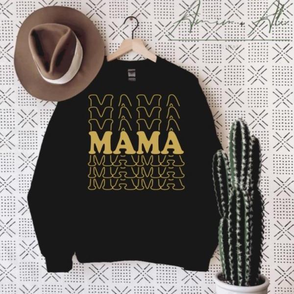 Crewneck Sweatshirt for mom, gift for new mom, mama pullover, mom Crewneck, gift for mother, motherhood shirt